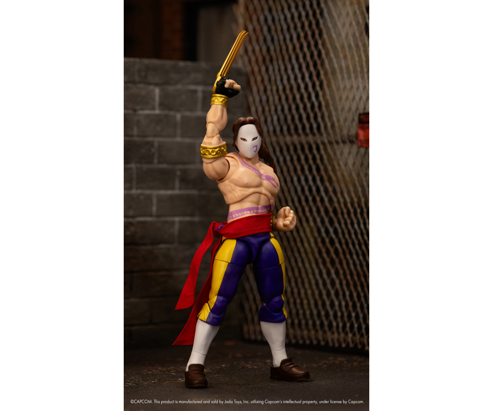 Jada Street Fighter II Vega 6" Figure Jada Street Fighter II Vega 6" Figure