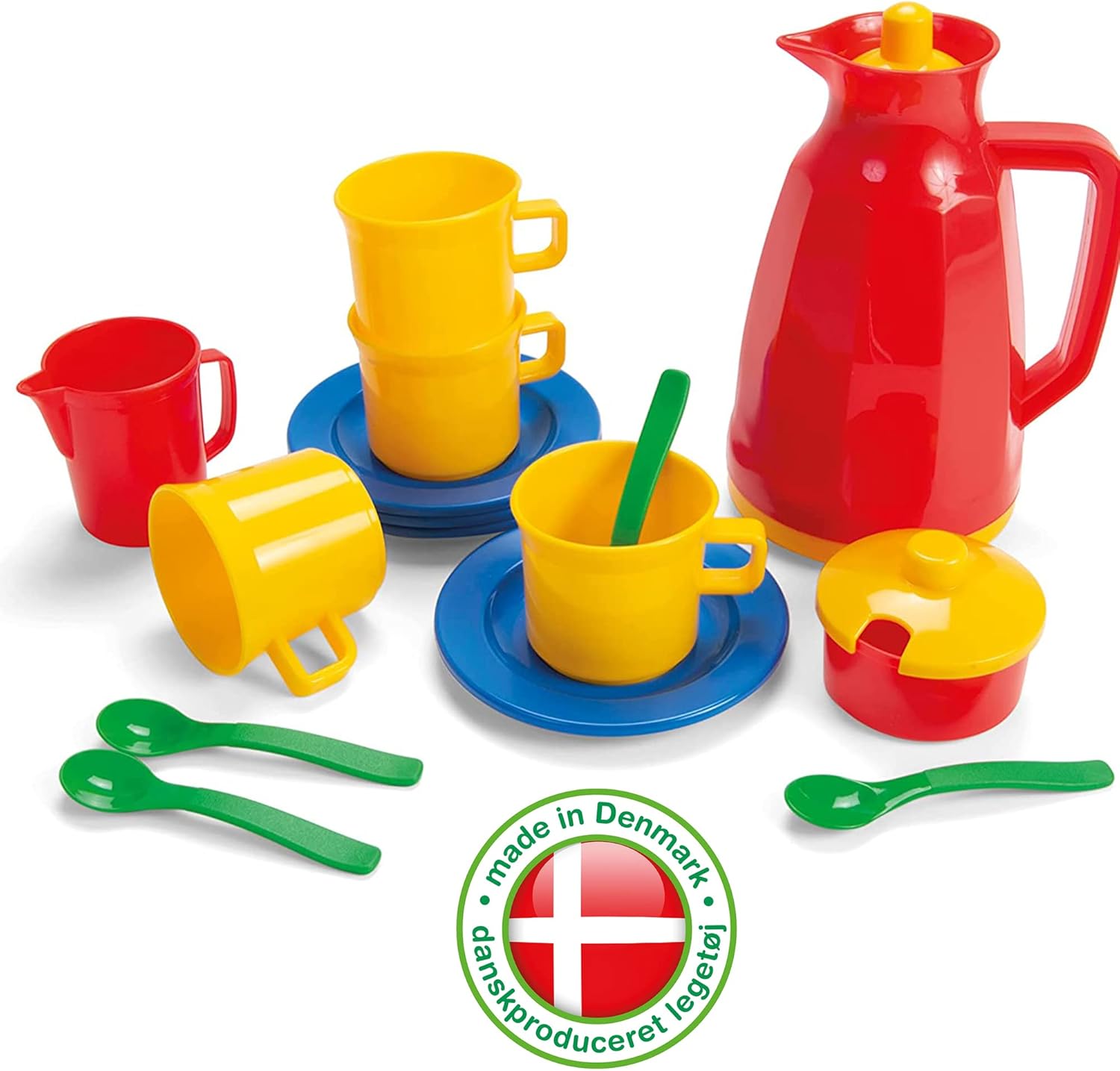 Dantoy 4445 Kinder Kaffeeservice im Box - 17-teiliges Spielset für Rollenspiele Dantoy 4445 Kinder Kaffeeservice im Box - 17-teiliges Spielset für Rollenspiele