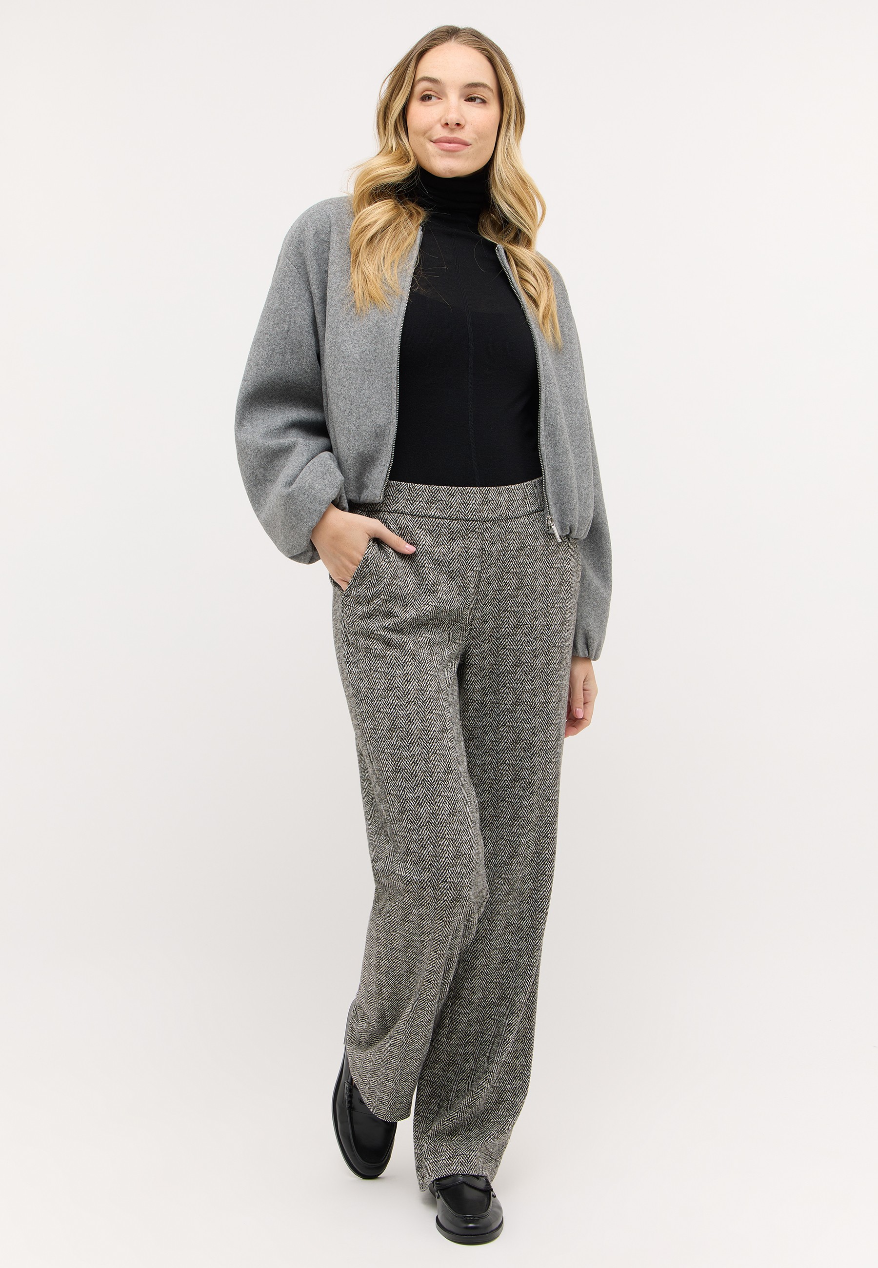 ANGELS 606251730 Damen Jeans Liz Easy Wide Leg - Schwarz - 4 ANGELS 606251730 Damen Jeans Liz Easy Wide Leg - Schwarz - 4