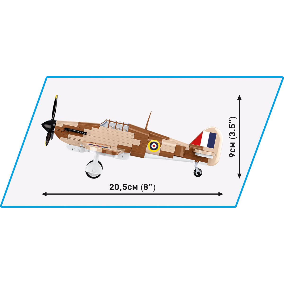 COBI 5866 - HAWKER Hurricane MK.1 - Bild 8 COBI 5866 - HAWKER Hurricane MK.1 - Bild 8