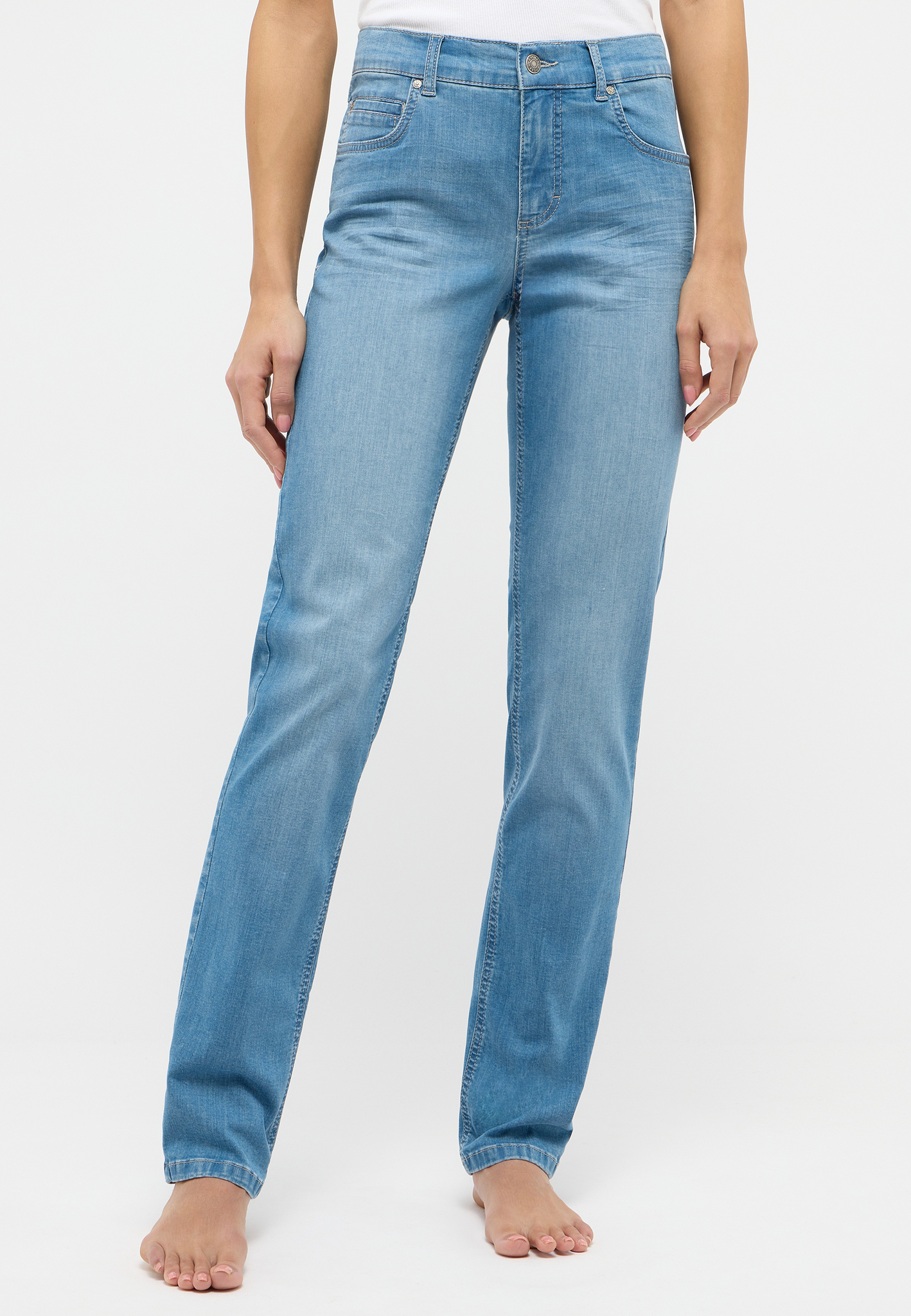 ANGELS 332340030 Damen Jeans Cici Slim Fit - Hellblau ANGELS 332340030 Damen Jeans Cici Slim Fit - Hellblau