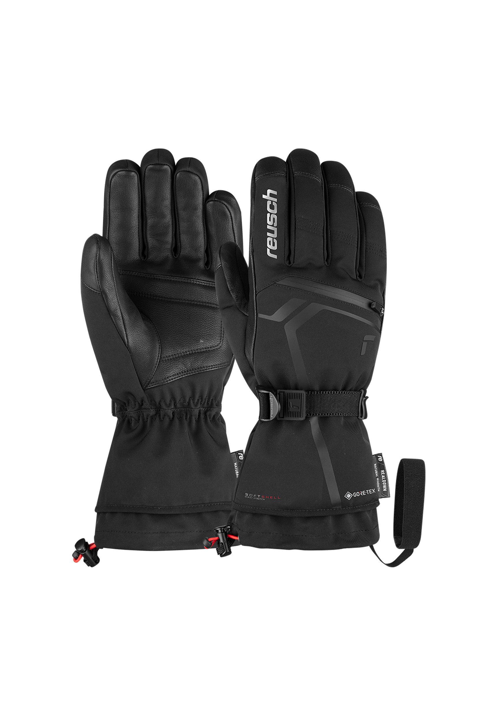 Reusch Down Spirit GORE-TEX® Unisex Skihandschuh Schwarz/Silber Reusch Down Spirit GORE-TEX® Unisex Skihandschuh Schwarz/Silber