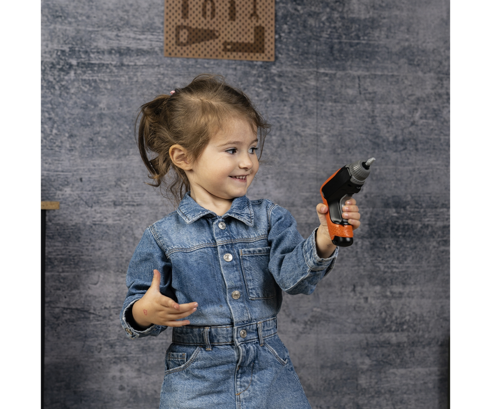Smoby Smoby Black+Decker Werkbank mit Kran