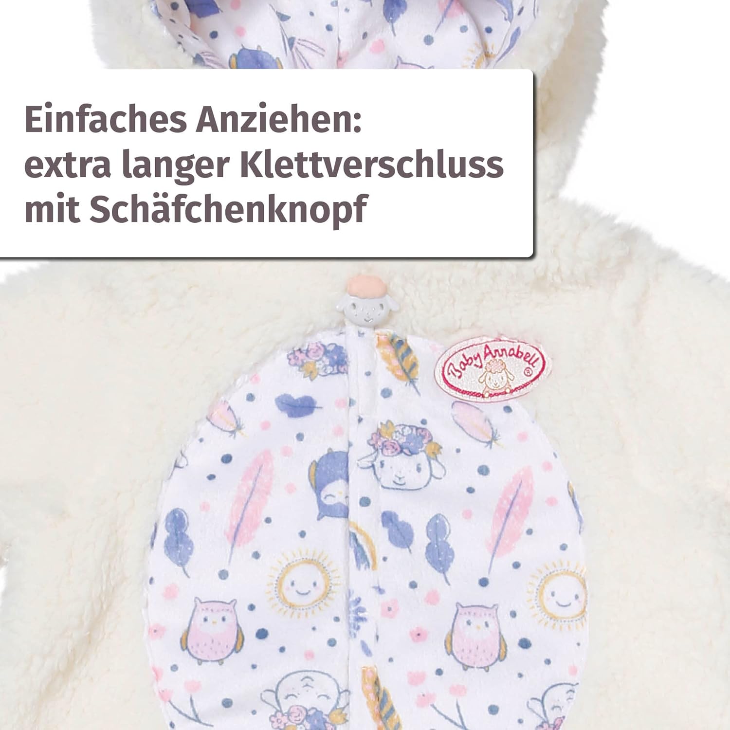 Baby Annabell Kuschelanzug Schaf 43cm