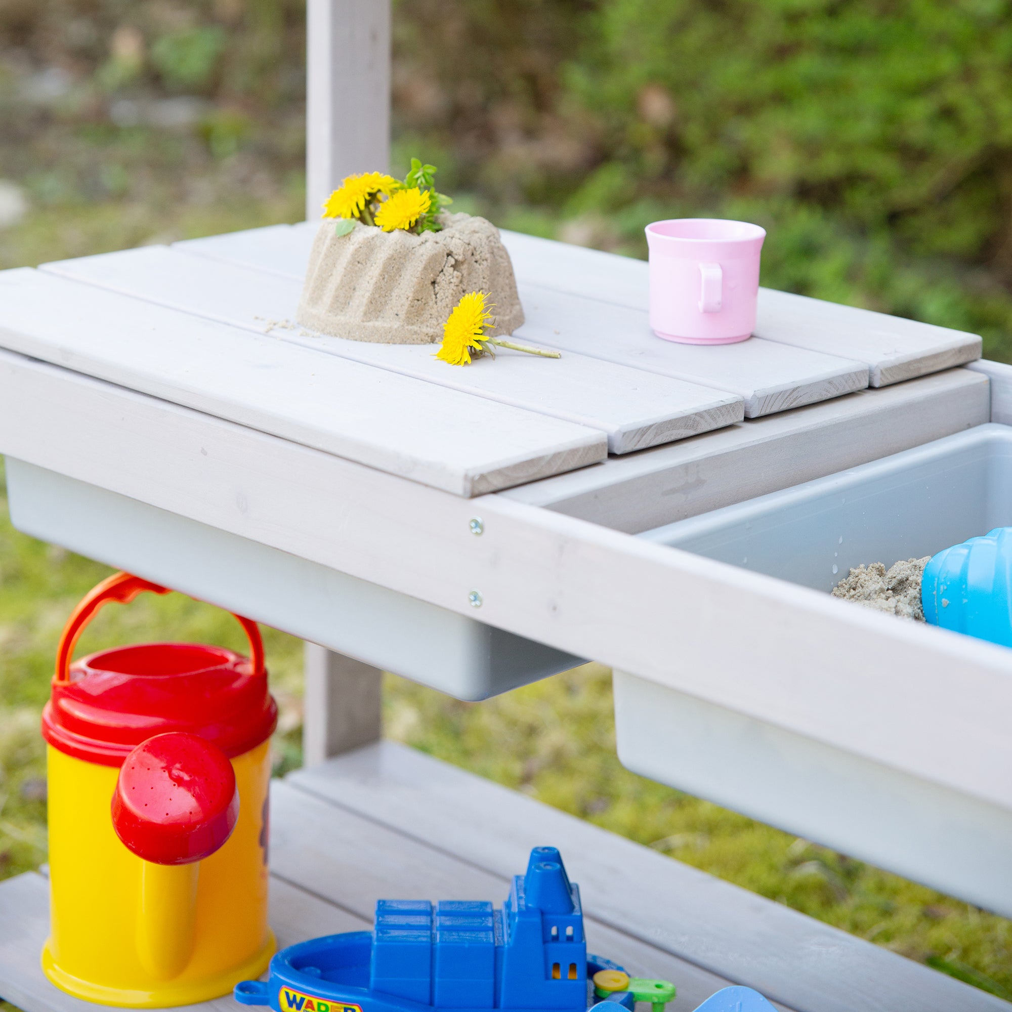 Roba 456006GA Kinderküche Outdoor+ mit Spielwanne, grau – Outdoor + - Bild 10 Roba 456006GA Kinderküche Outdoor+ mit Spielwanne, grau – Outdoor + - Produktbild 10