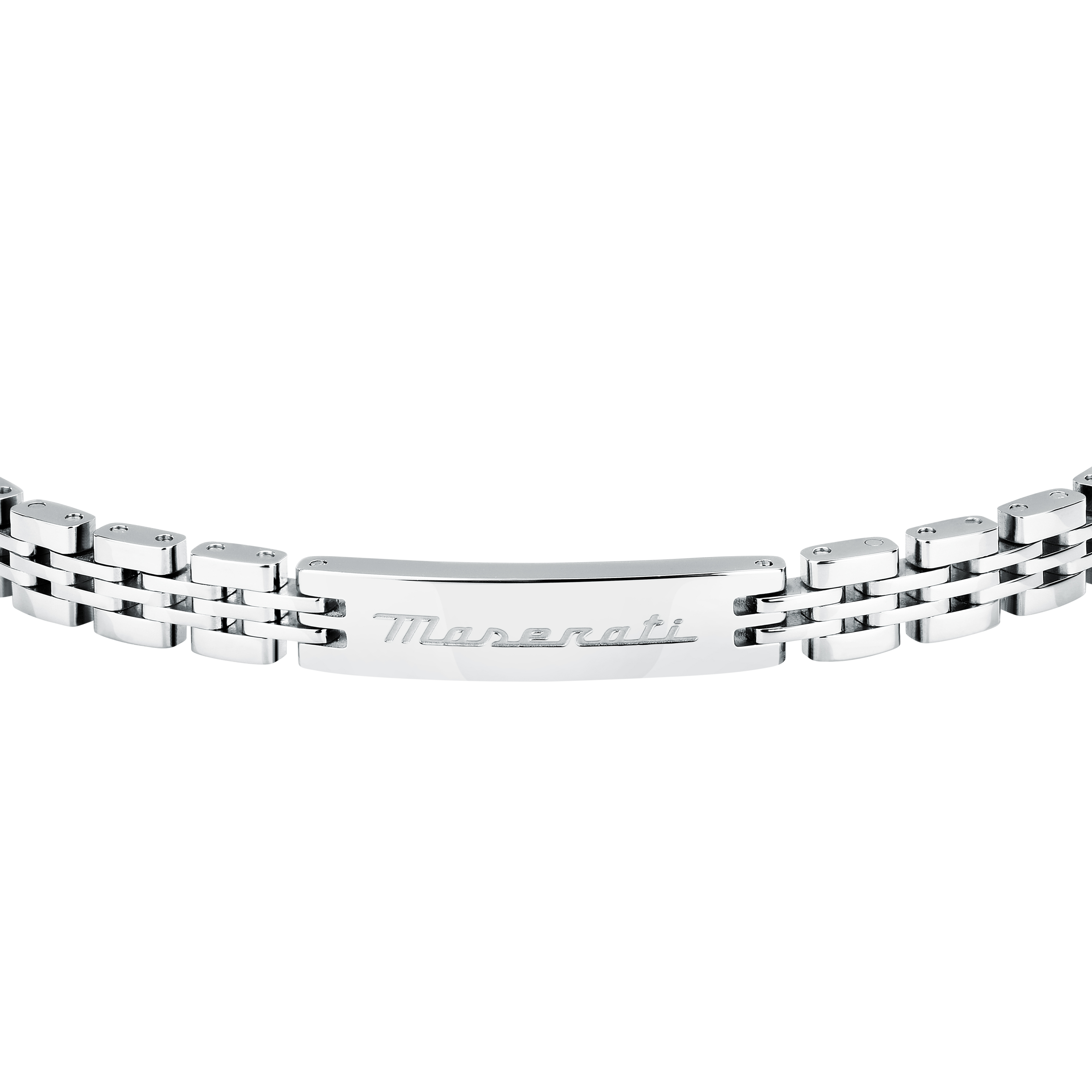 Maserati Armband Herren Iconic silber 18 5+3cm