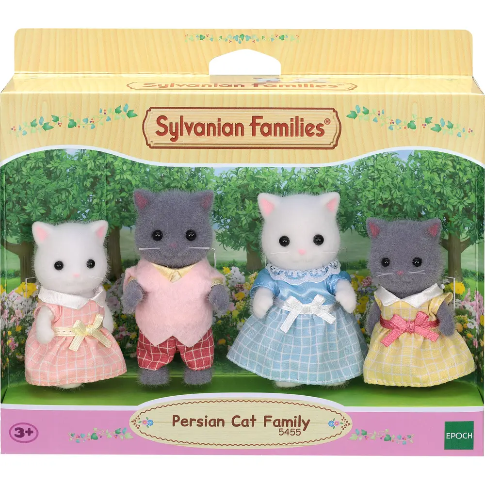 Sylvanian, Families, 5455, Perserkatzen, Familie Sylvanian Families 5455 Perserkatzen Familie