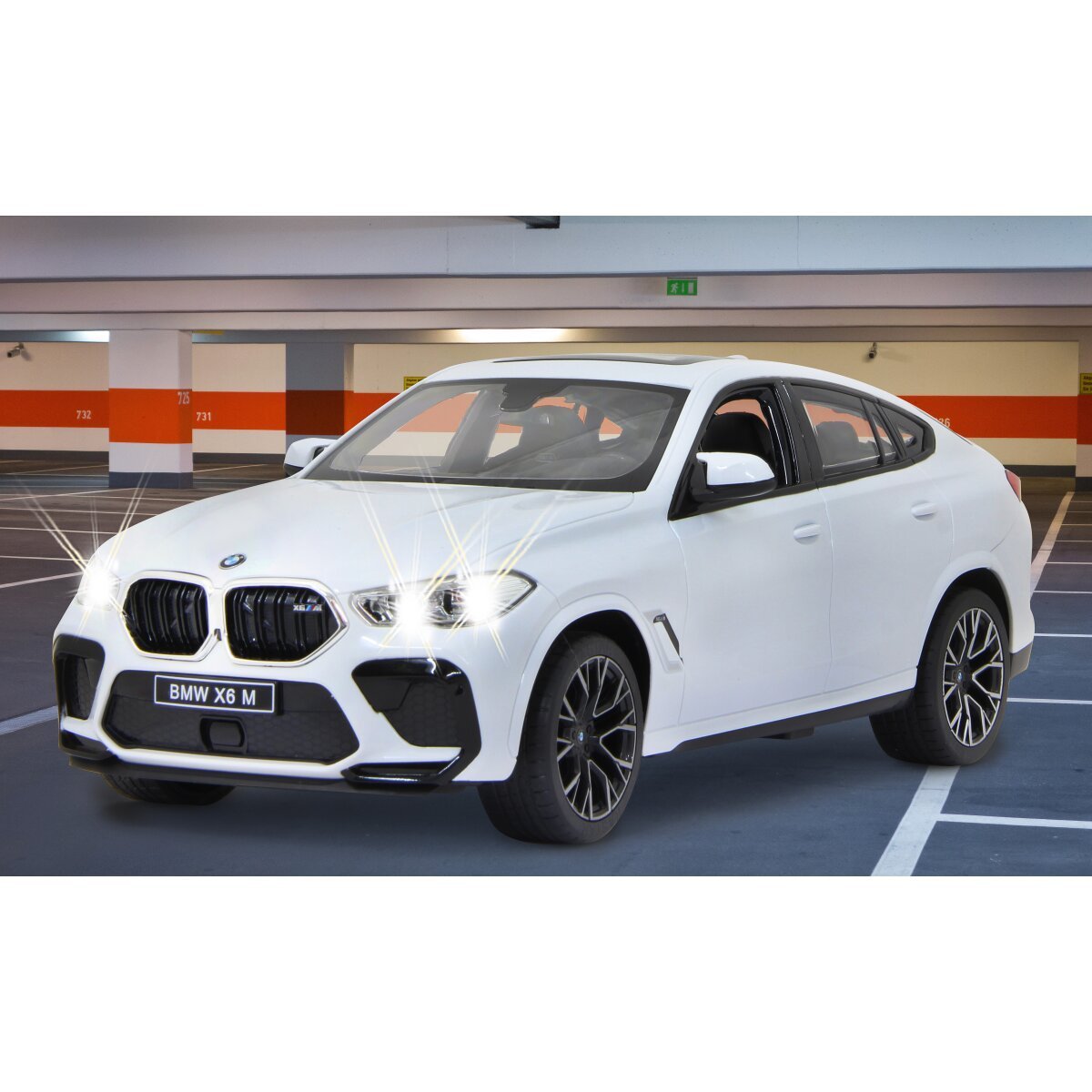 JAMARA BMW X6 M 1:14 weiß 2,4GHz ab 6 Jahren