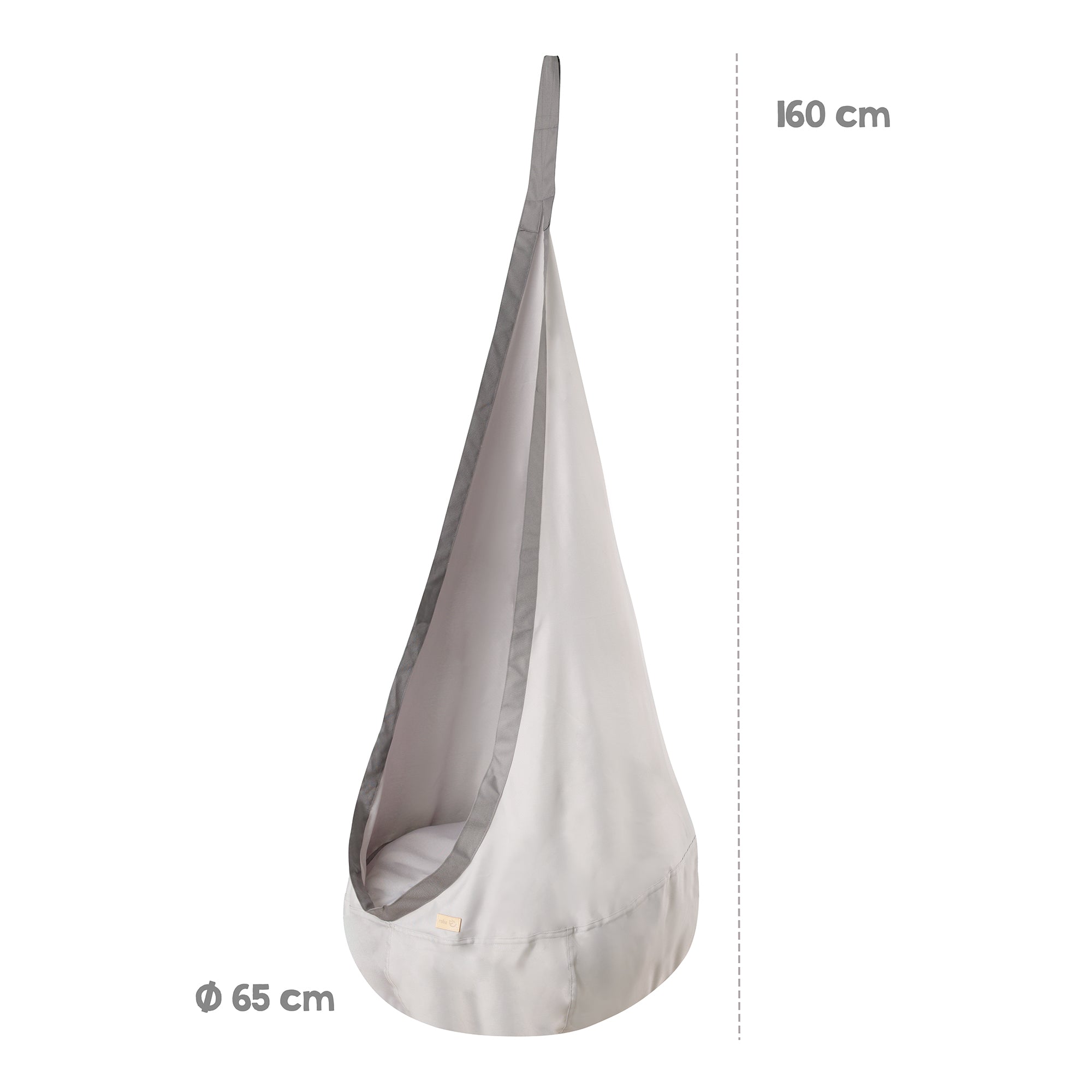 Roba 97218T Hängesack grau – Wippe & Hängesitze - Bild 9 Roba 97218T Hängesack grau – Wippe & Hängesitze - Produktbild 9