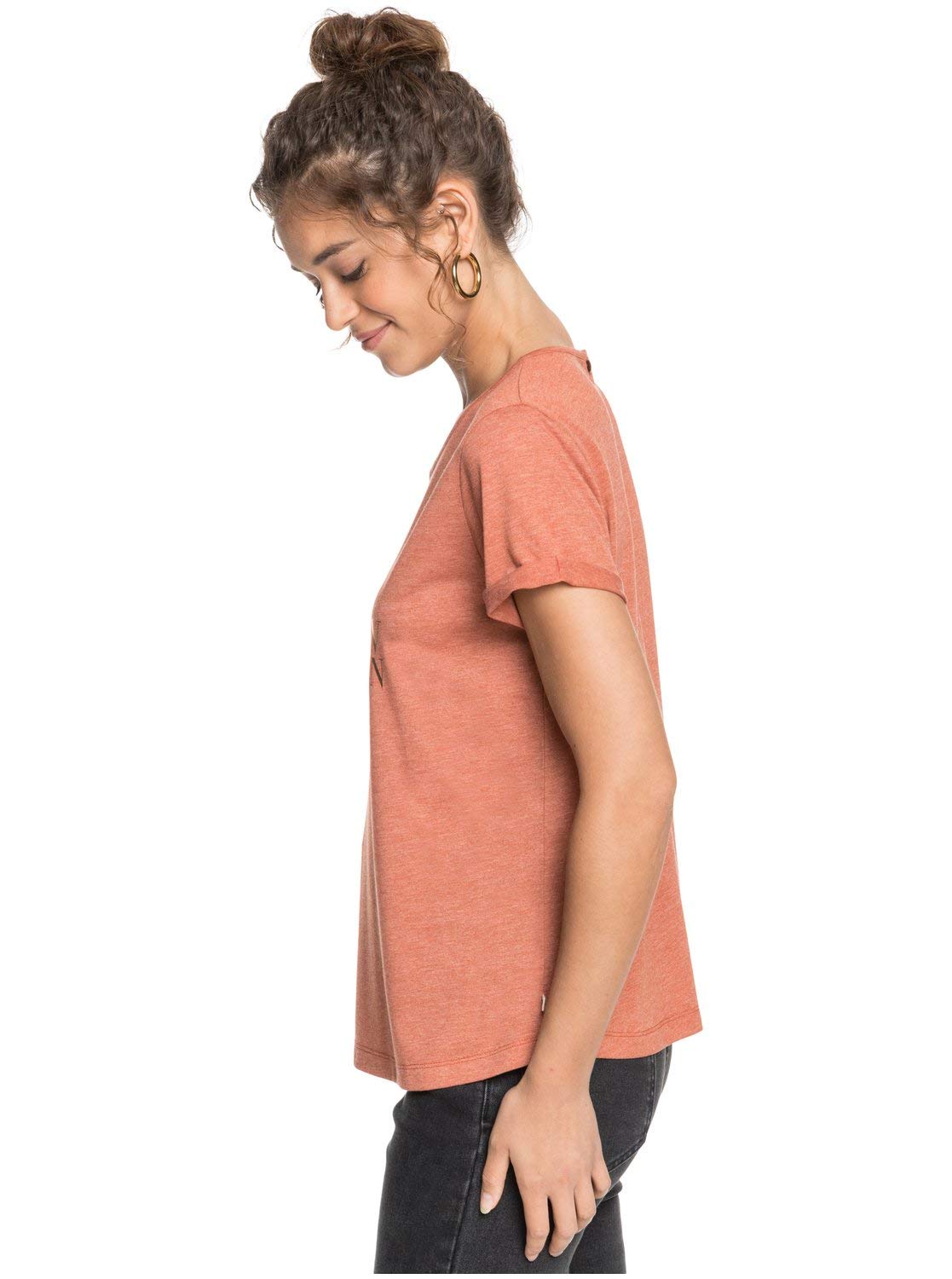 Roxy Call It Dreaming - Damen-T-Shirt in Coral GR. M Roxy Call It Dreaming - Damen-T-Shirt in Coral GR. M