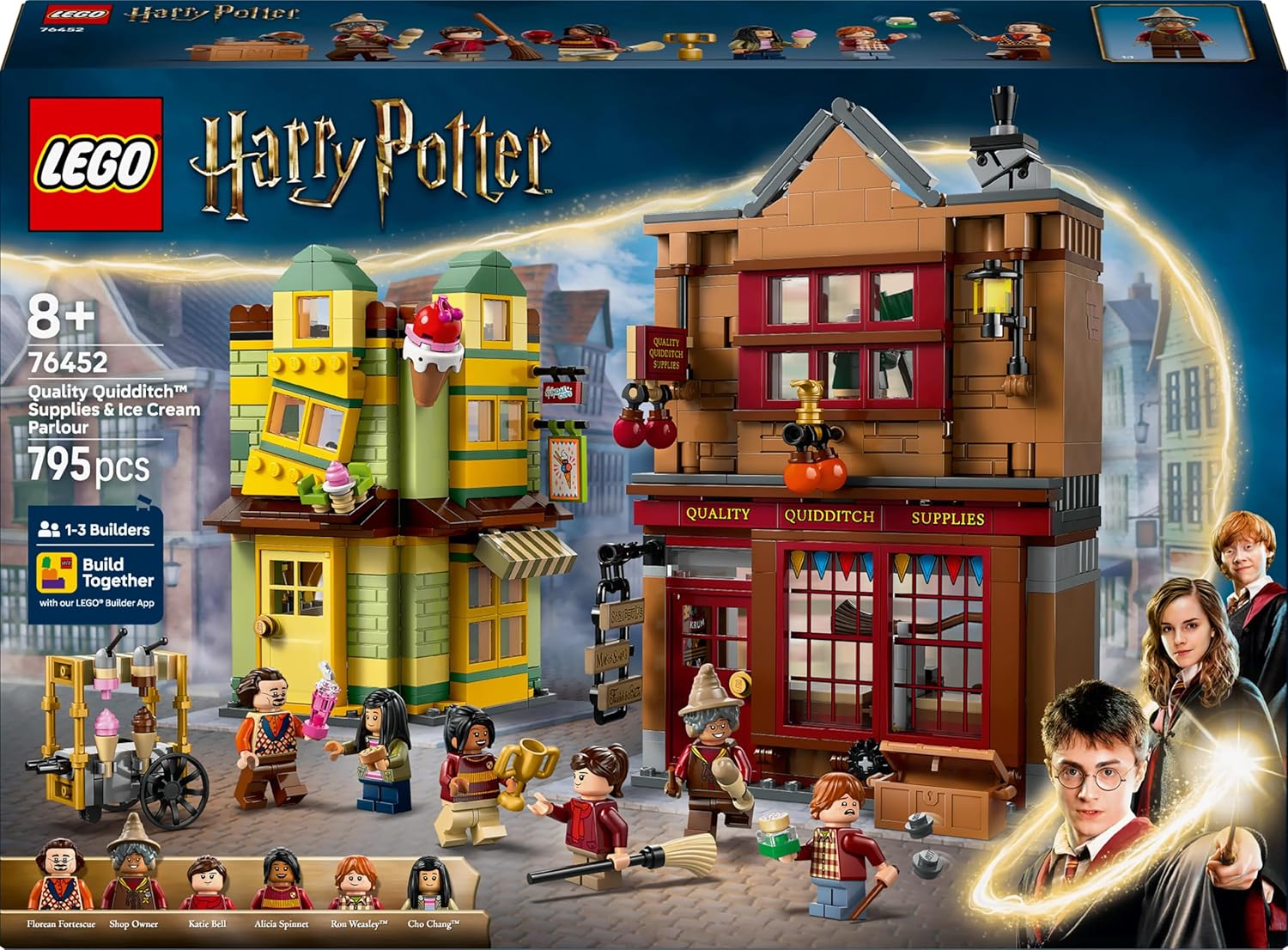 LEGO® Harry Potter™ 76452 Qualität für Quidditch & Fortescues Eissalon Person