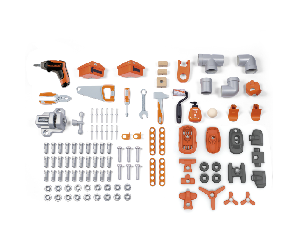 Smoby Smoby Black+Decker Werkbank Mega Center Smoby Smoby Black+Decker Werkbank Mega Center