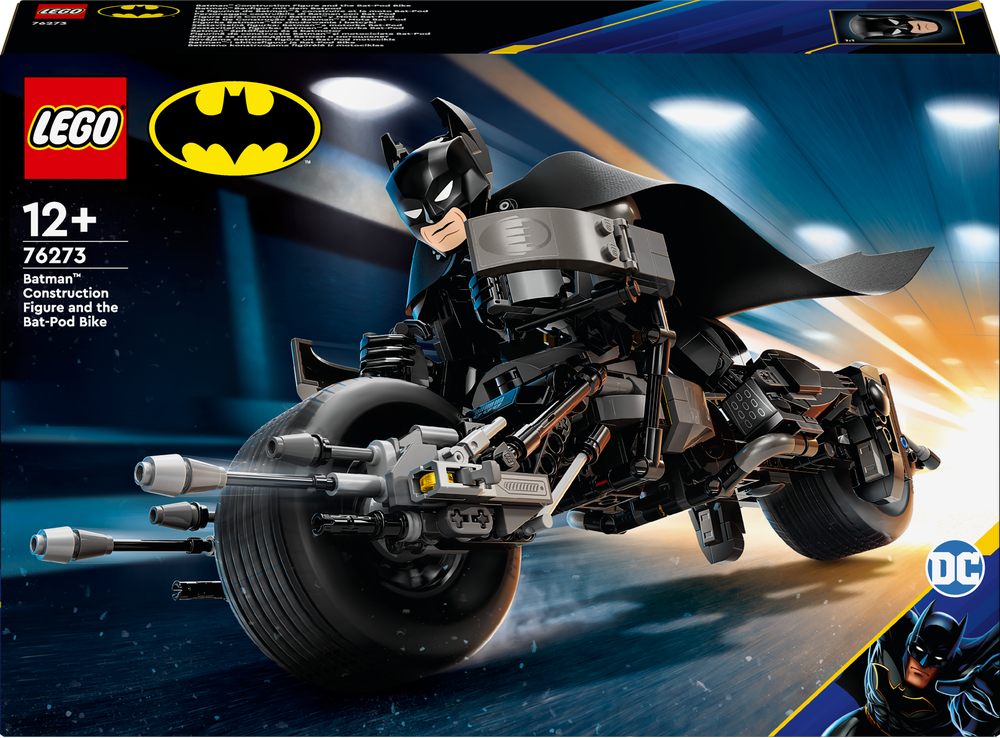LEGO® DC Batman™ Baufigur mit dem Batpod 76273 Maschine, Rad, Person
