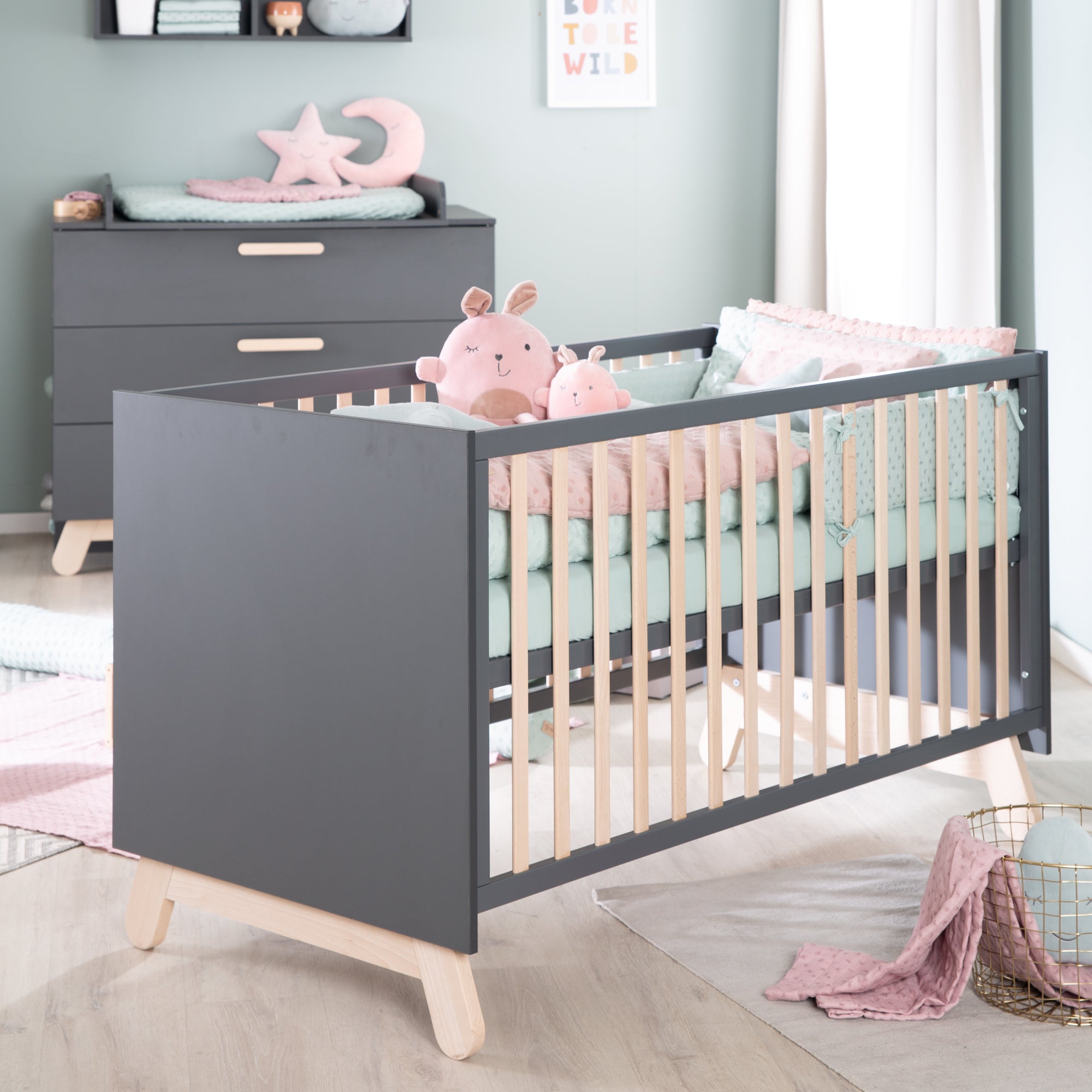 Roba 204092G240 Nestchen Lil Planet frosty green – Babynester - Bild 7 Roba 204092G240 Nestchen Lil Planet frosty green – Babynester - Produktbild 7
