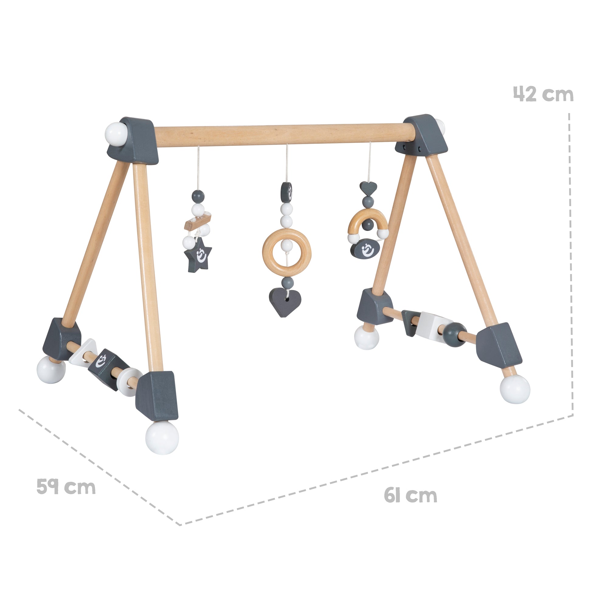 Roba 440011 Spielbogen natur lackiert – Motorik & Lernen - Produktbild 3