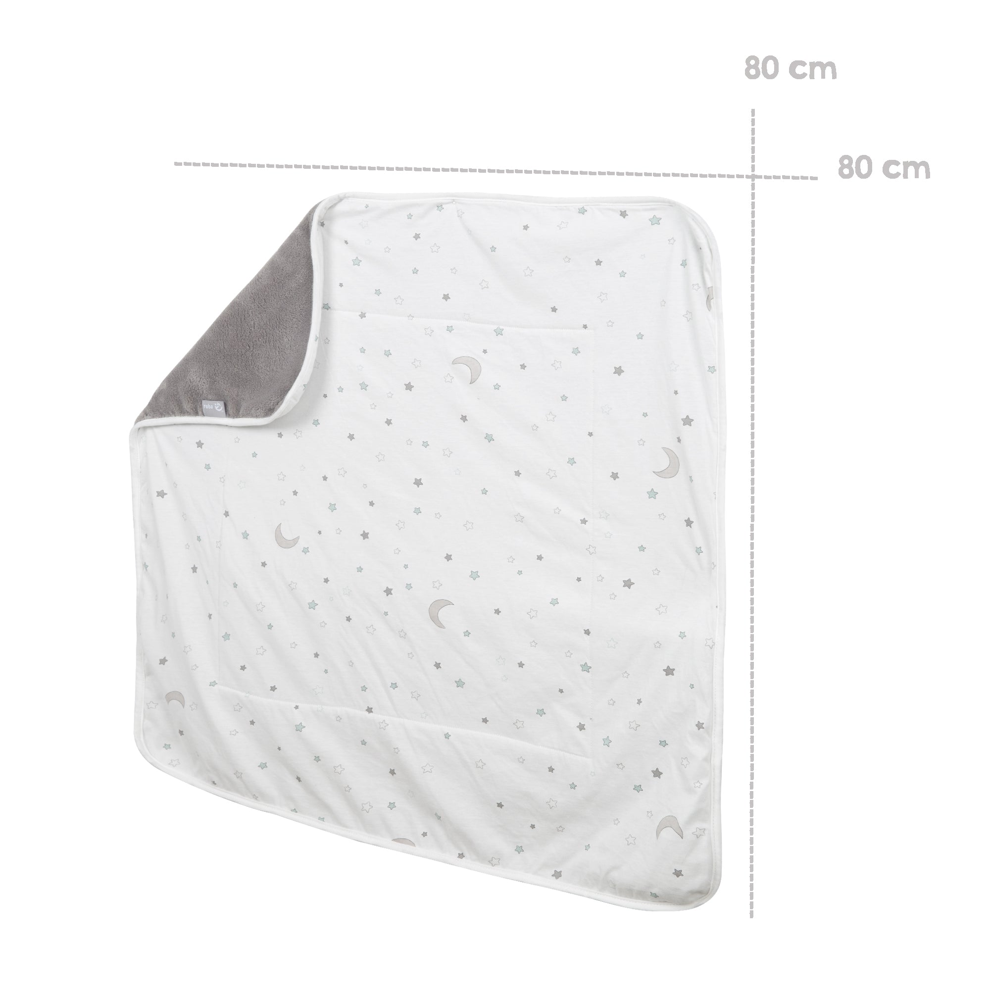 Roba 306100J209 Babydecke-Jersey Sternenzauber weiß – Heim Textilien - Bild 4 Roba 306100J209 Babydecke-Jersey Sternenzauber weiß – Heim Textilien - Produktbild 4