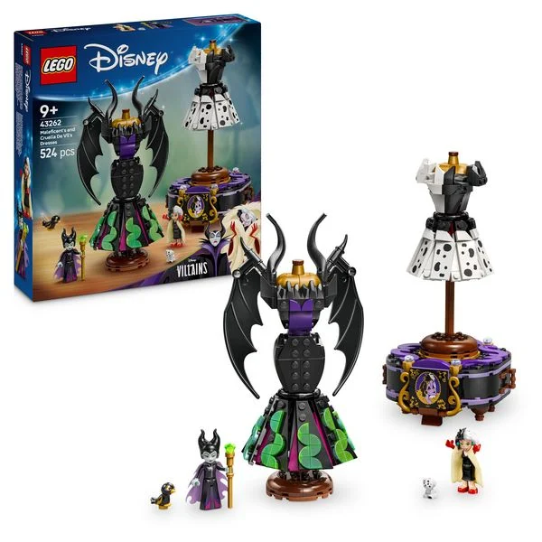 LEGO® Disney Classic 43262 Die Kleider von Malefiz und Cruella de Vil LEGO® Disney Classic 43262 Die Kleider von Malefiz und Cruella de Vil