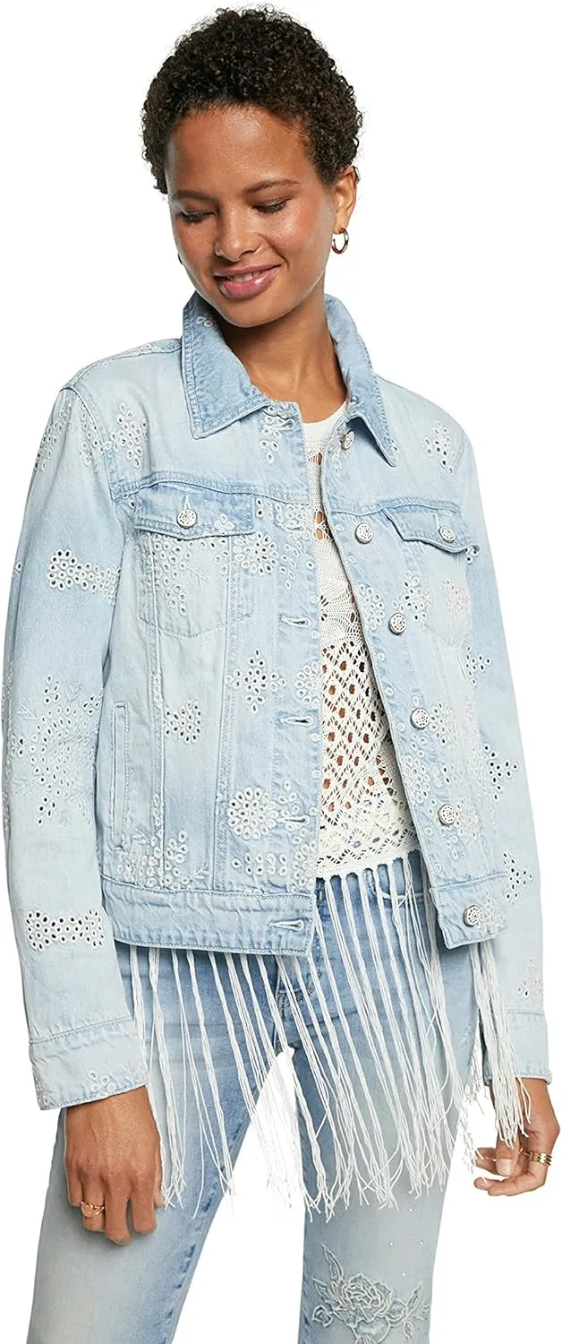 Desigual Damen Jeansjacke „Chaq Calm“ - Denim 21SWED155007 GR. 40 Desigual Damen Jeansjacke „Chaq Calm“ - Denim 21SWED155007 GR. 40