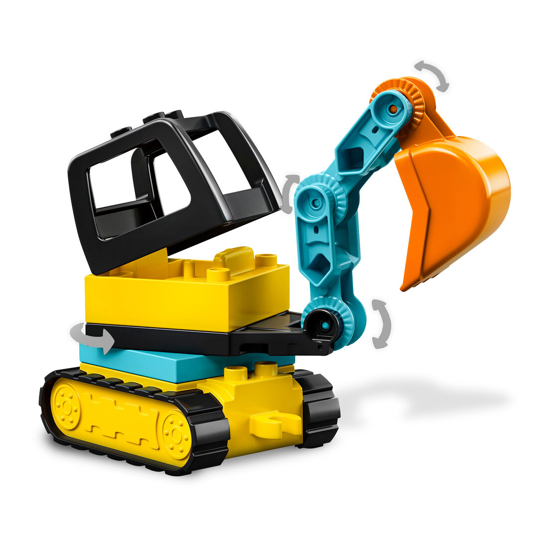 LEGO® DUPLO® Bagger und Laster 10931 Planierraupe, Maschine, Roboter