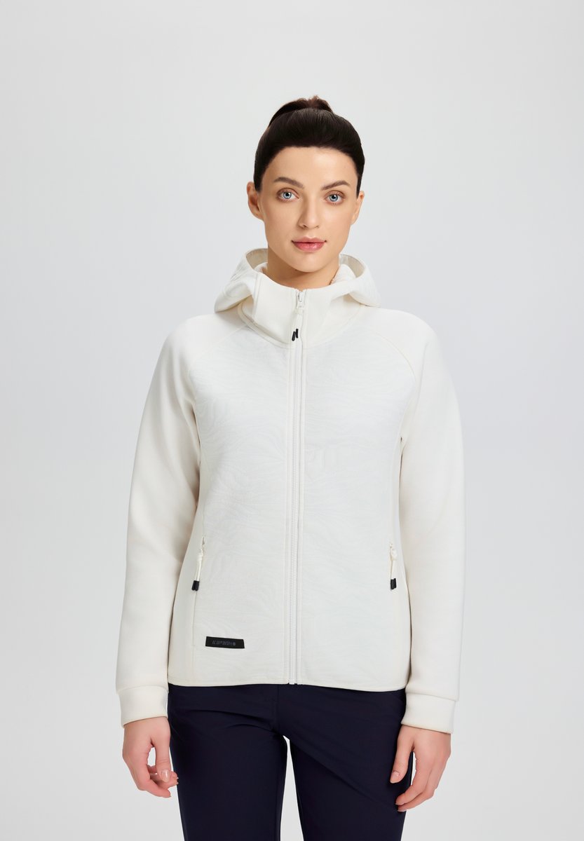ICEPEAK 954734432I AMBERG Kapuzenjacke Damen Weiß Gr. M