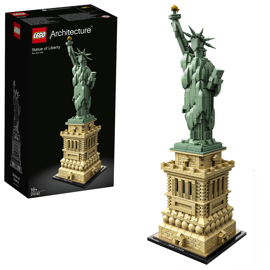 LEGO, Architecture, Freiheitsstatue, 21042, Bronze, Kunst, Person LEGO Architecture Freiheitsstatue 21042