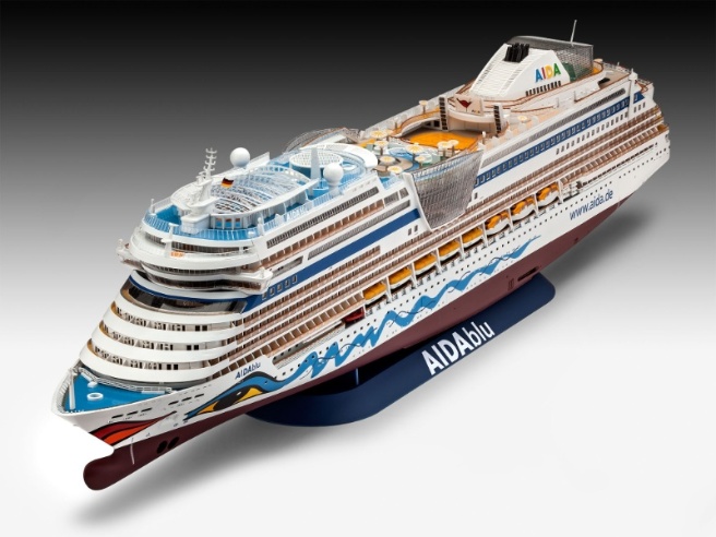 Revell 05230 Kreuzfahrtschiff AIDA Blu / Sol / Mar / Stella Modellbausatz Boot, Transport, Fahrzeug, Kreuzfahrtschiff, Schiff, Boot, Transport, Fahrzeug, Kreuzfahrtschiff, Schiff