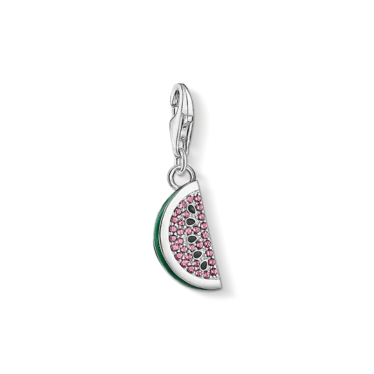 Thomas Sabo Anhänger Charm-Club 925 Sterling Silber Geschwärzt Glas-Keramik Stein Kaltemail Zirkonia Mehrfarbig 1837-845-7 Thomas Sabo Anhänger Charm-Club 925 Sterling Silber Geschwärzt Glas-Keramik Stein Kaltemail Zirkonia Mehrfarbig 1837-845-7