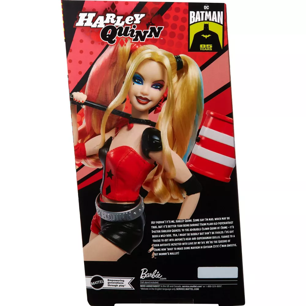 Barbie® Batman 85th Signature Harley Quinn Puppe HRM84