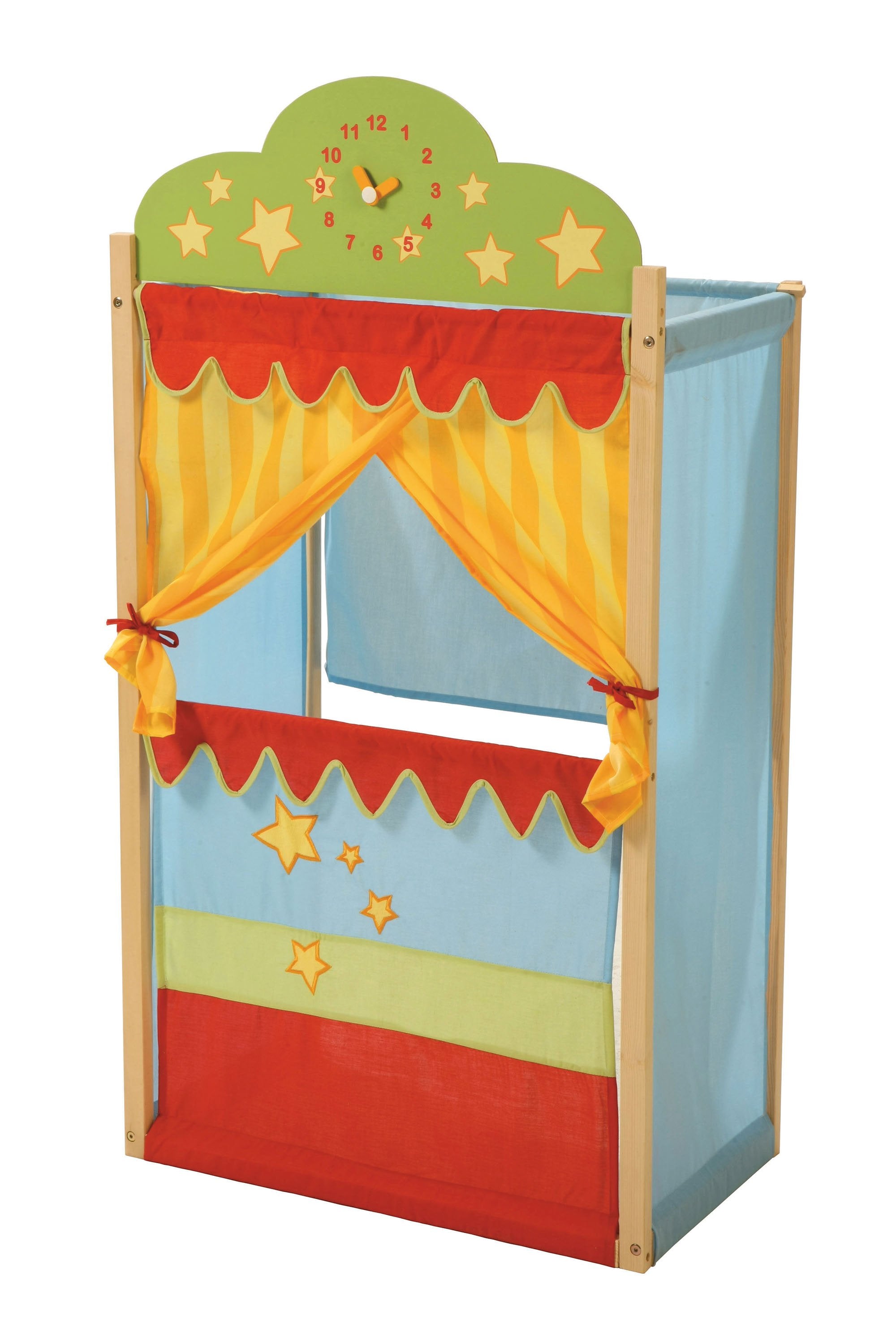 Roba 7102 Kaspertheater mit Holzgestell bunt – Rollenspiel - Bild 3 Roba 7102 Kaspertheater mit Holzgestell bunt – Rollenspiel - Produktbild 3