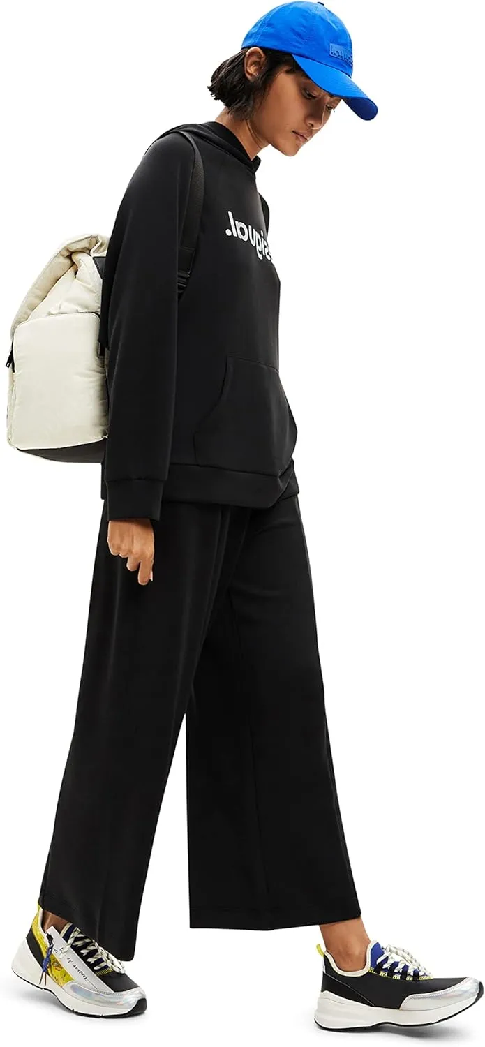 Desigual Damen Hose - Schwarze Harem Pants mit weitem Schnitt 22WWPK032000 GR. S Desigual Damen Hose - Schwarze Harem Pants mit weitem Schnitt 22WWPK032000 GR. S