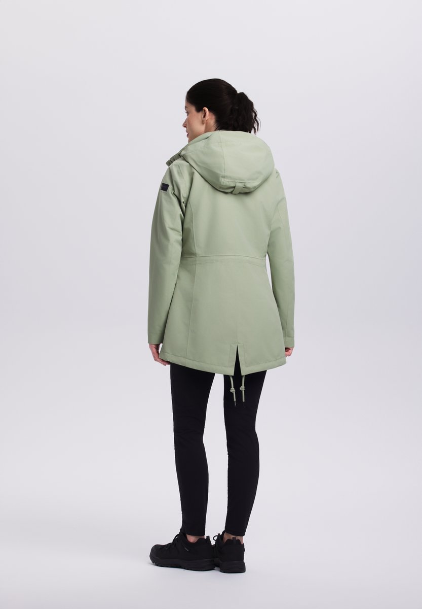 ICEPEAK 953010532I ADDIS Parka Damen Hellgrün Gr. 40 ICEPEAK 953010532I ADDIS Parka Damen Hellgrün Gr. 40