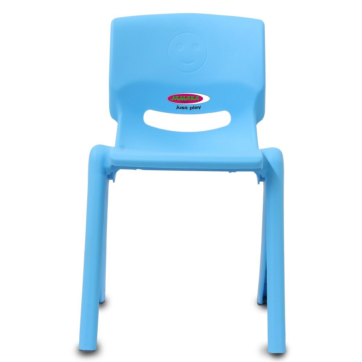 JAMARA Kinderstuhl Smiley bis 100 KG blau