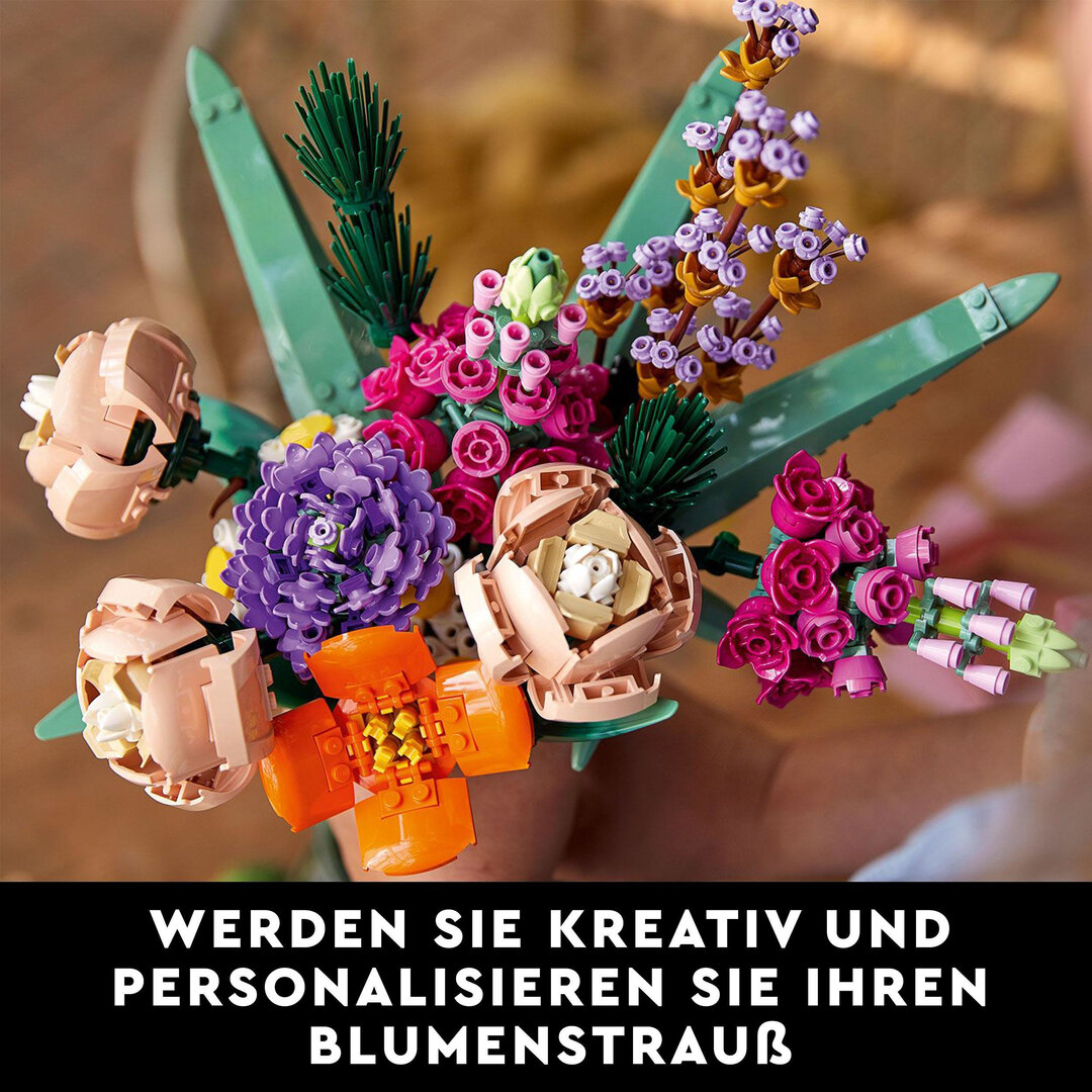 LEGO® Creator Expert Blumenstrauß 10280 Blume, Blumen-Arrangement, Blumenstrauß, Pflanze, Leute