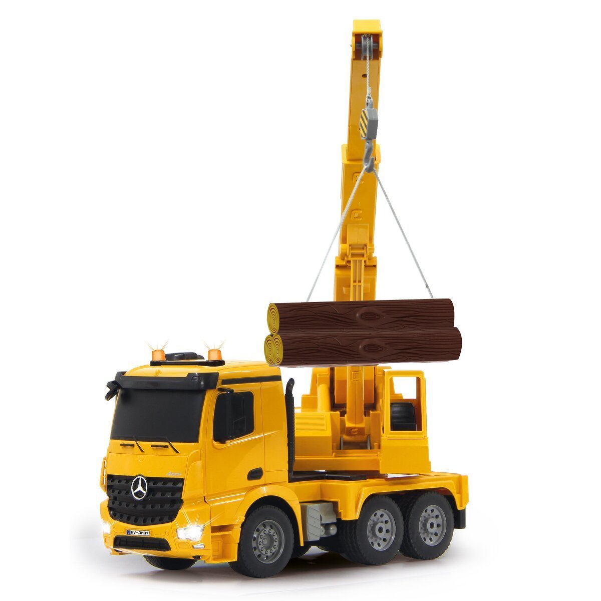 JAMARA Schwerlastkran Mercedes-Benz Arocs 1:20 2,4GHz ab 6 Jahren JAMARA Schwerlastkran Mercedes-Benz Arocs 1:20 2,4GHz ab 6 Jahren