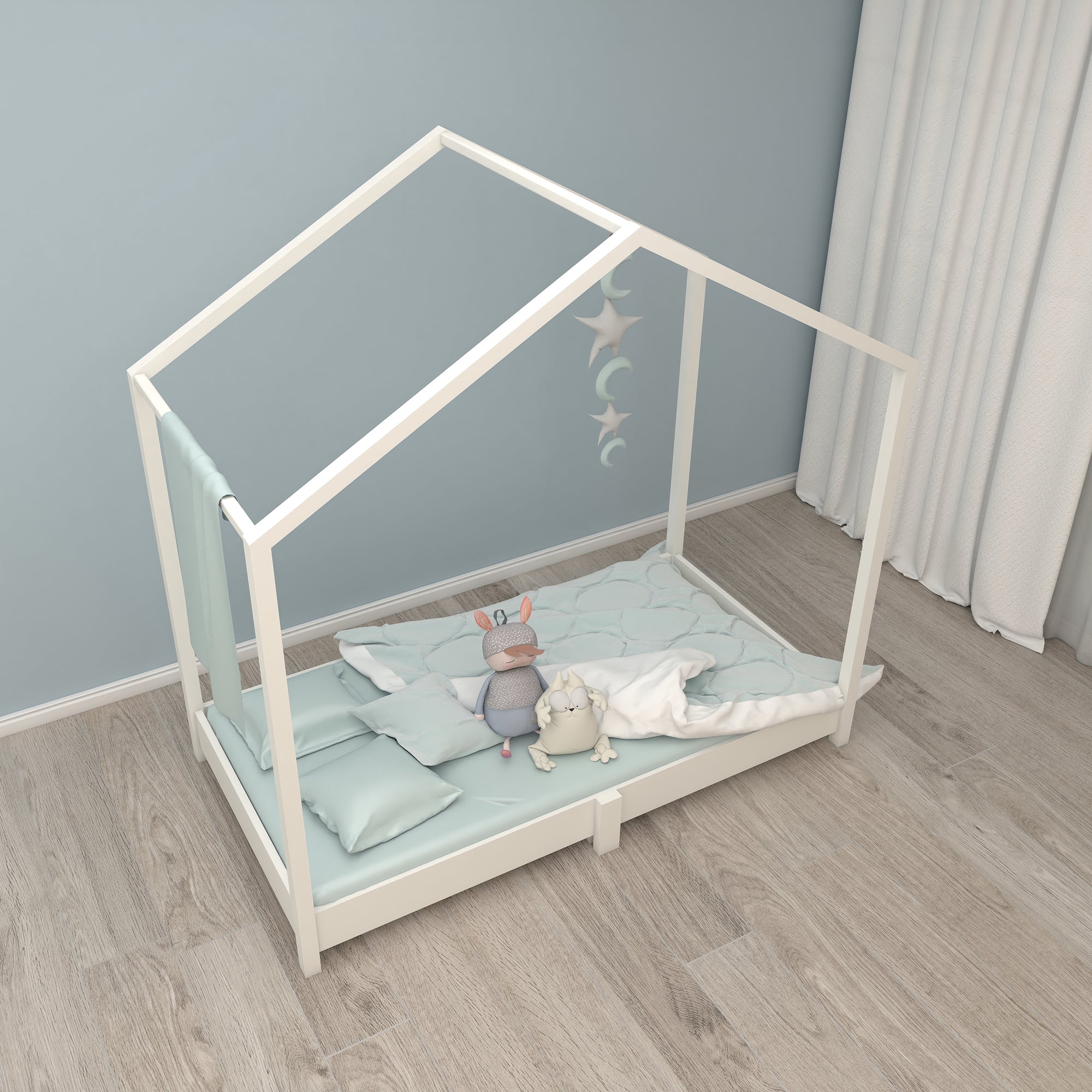 Roba 207026WE Hausbett Set weiß – Hausbetten - Bild 8 Roba 207026WE Hausbett Set weiß – Hausbetten - Produktbild 8