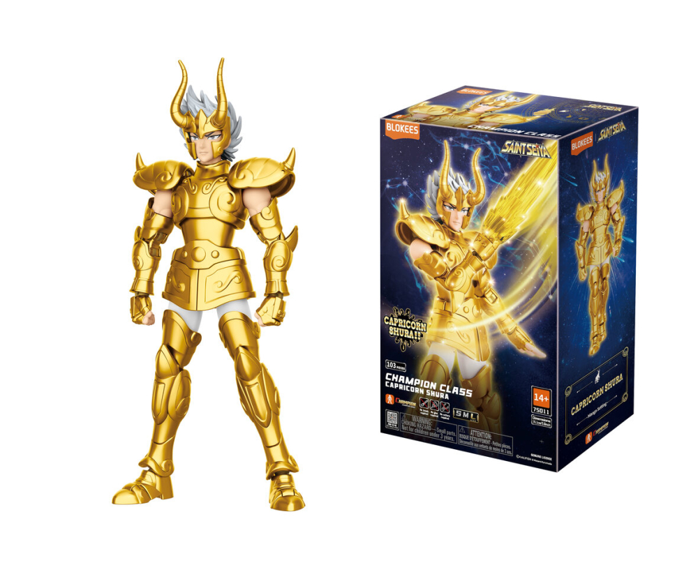 Dickie Toys Blokees Saint Seiya Capricorn Shura Dickie Toys Blokees Saint Seiya Capricorn Shura