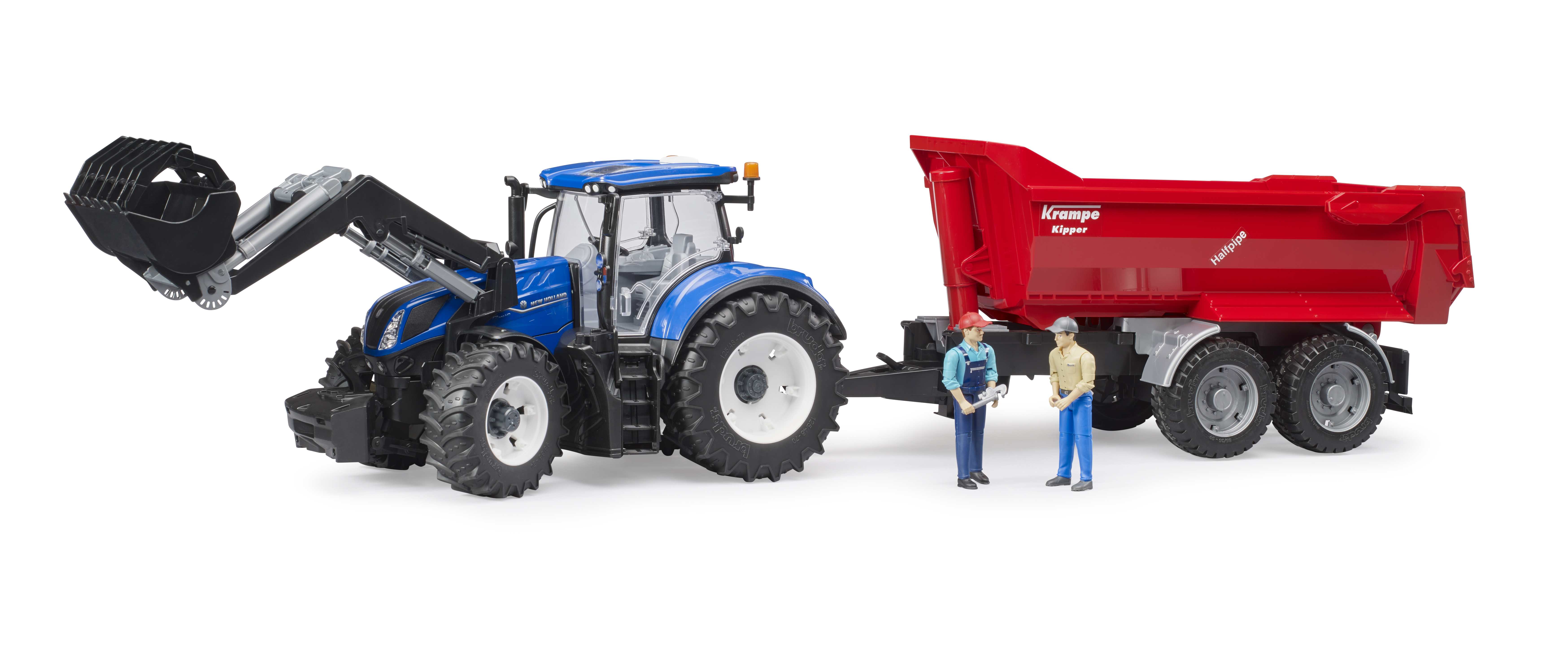 BRUDER 03121 - New Holland T7.340 mit Frontlader - Bild 5 BRUDER 03121 - New Holland T7.340 mit Frontlader - Bild 5