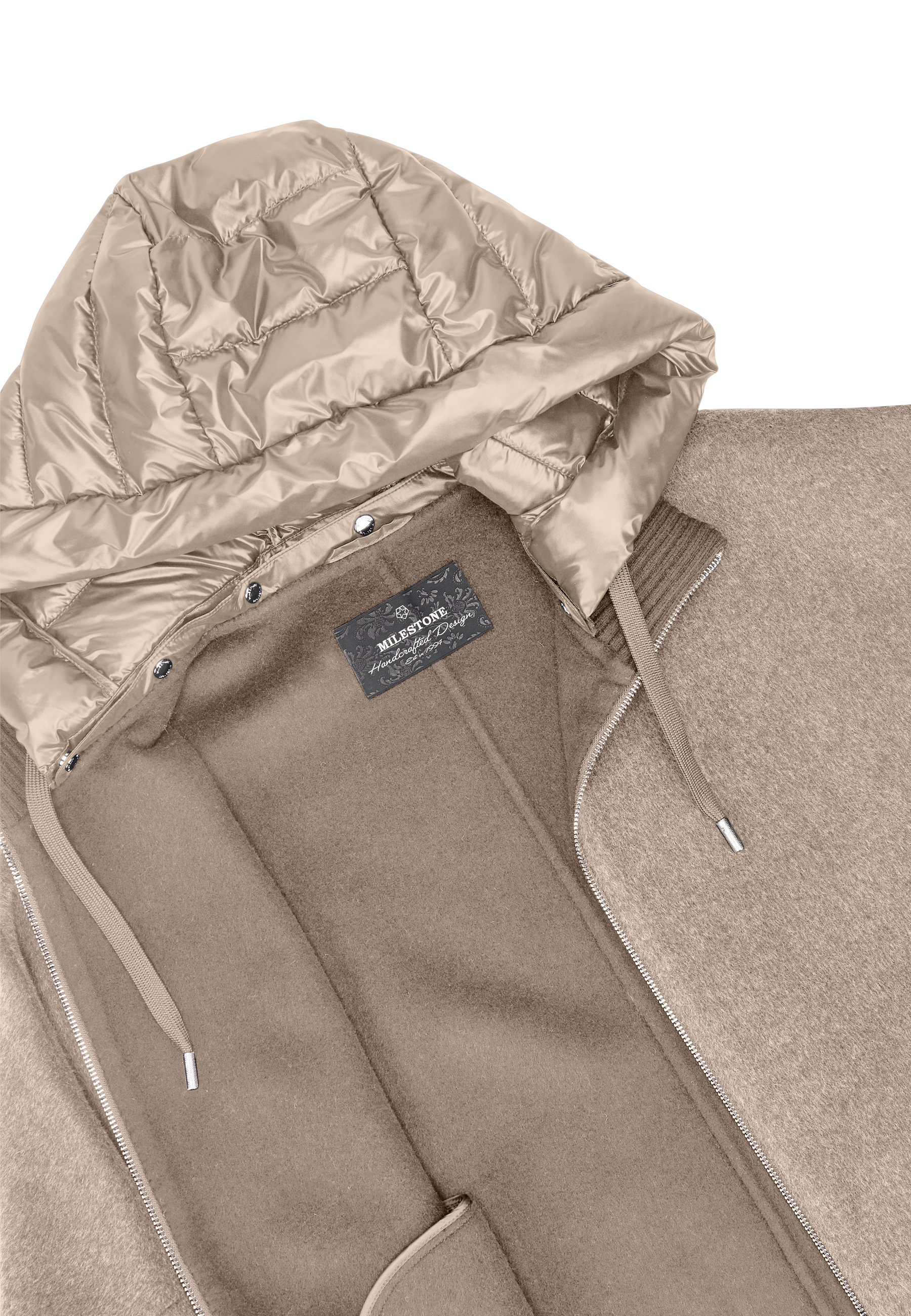 Milestone MSAzalea Damen Jacke - Creme Milestone MSAzalea Damen Jacke - Creme