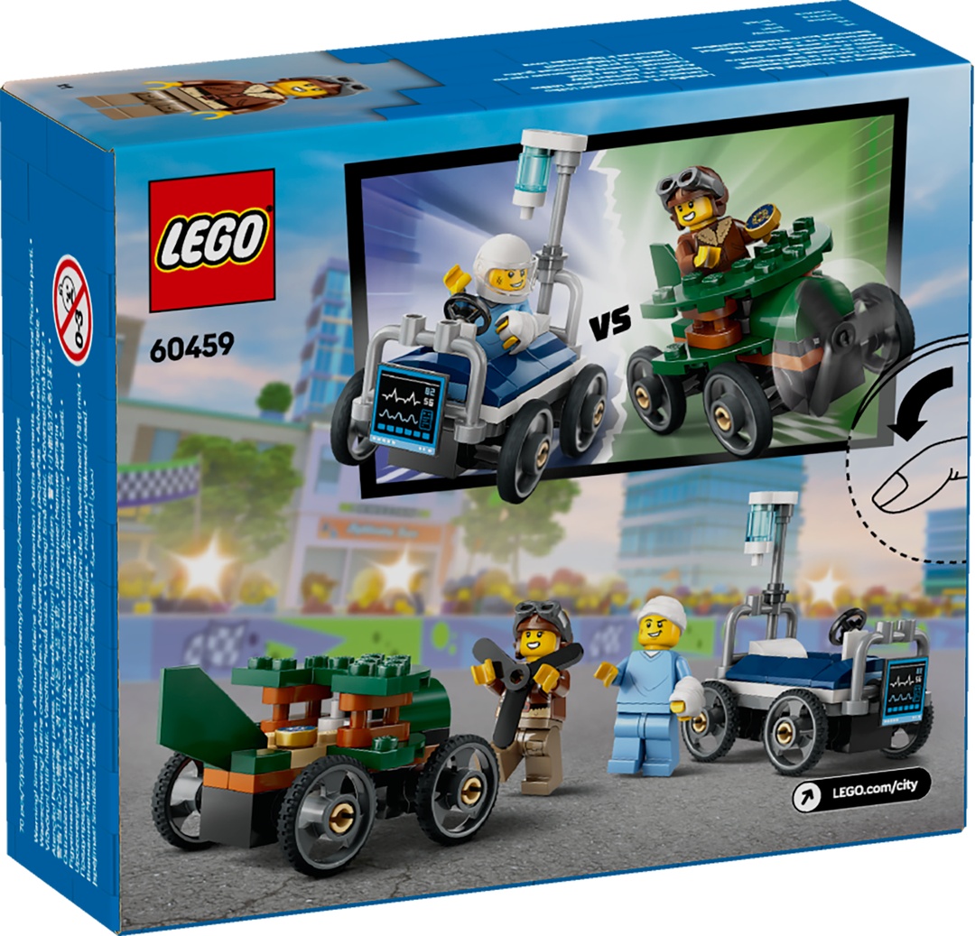 LEGO® City 60459 Flugzeug vs. Krankenhausbett LEGO® City 60459 Flugzeug vs. Krankenhausbett