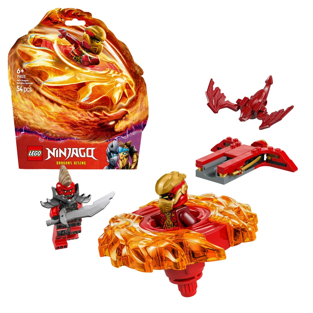 LEGO® NINJAGO® Kais Drachen-Spinjitzu-Spinner 71823 