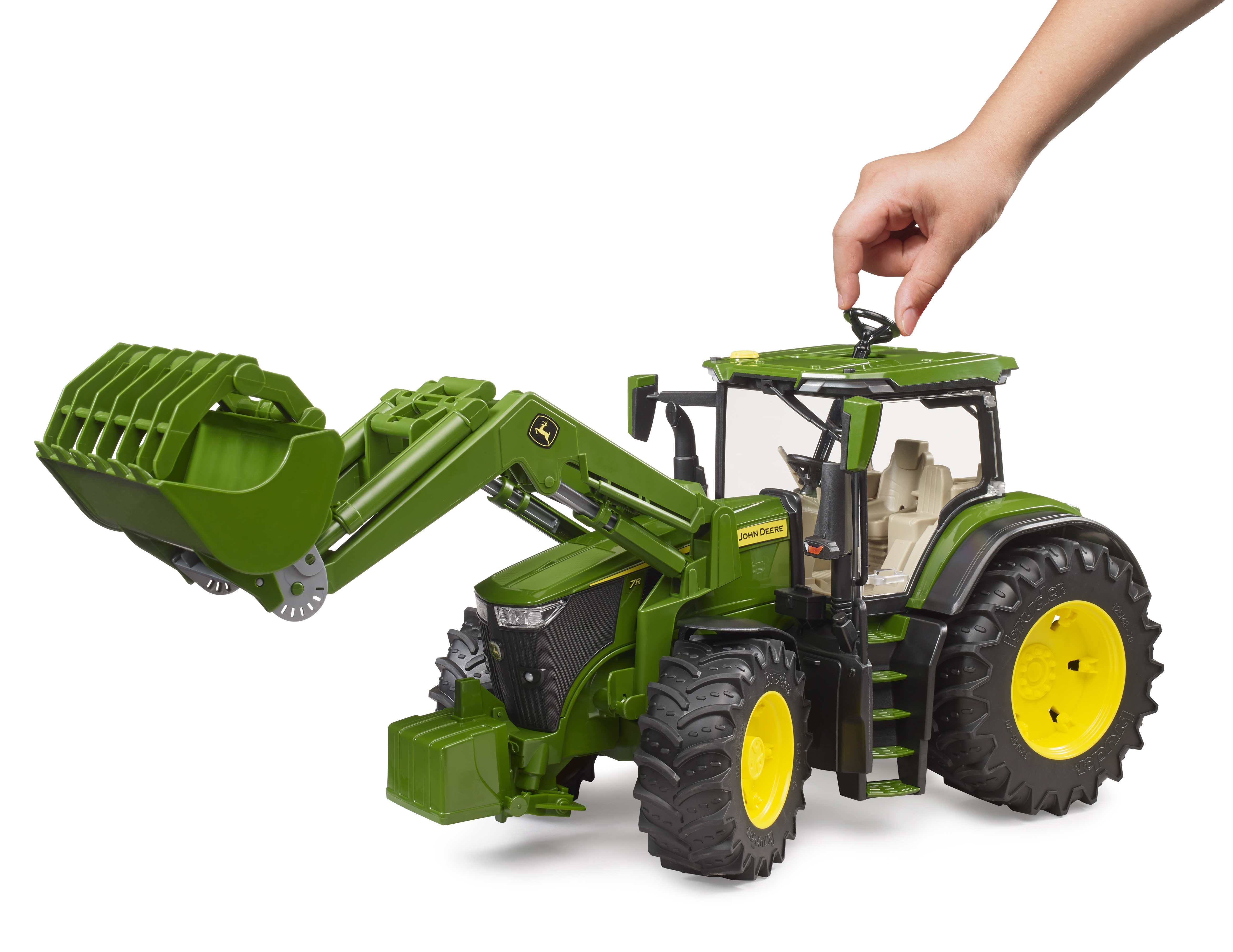 BRUDER 03151 - John Deere 7R 350 mit Frontlader - Bild 5 BRUDER 03151 - John Deere 7R 350 mit Frontlader - Bild 5