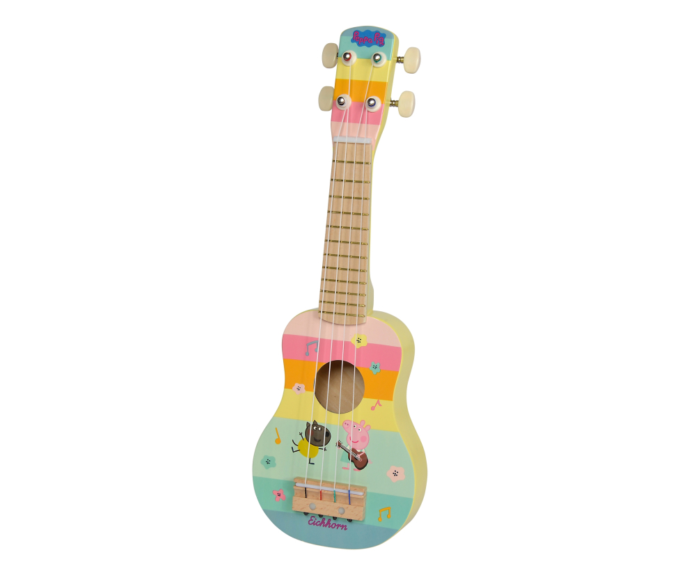 Eichhorn Peppa Pig Holz Ukulele 43cm