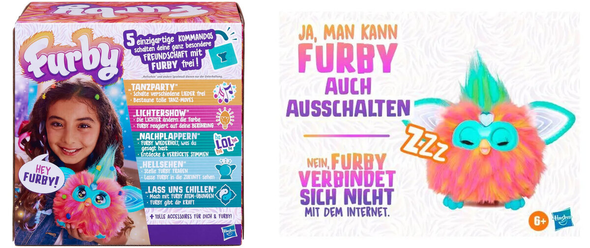 Furby Coral HASBRO Hut, Werbung, Kind, Mädchen, Person