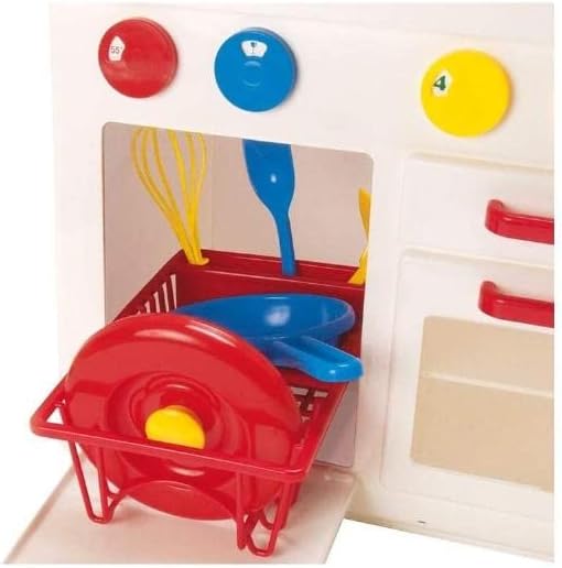 Dantoy 4240 Spielküche Weiß - Kinderküche mit Zubehör, H: 72 cm Dantoy 4240 Spielküche Weiß - Kinderküche mit Zubehör, H: 72 cm