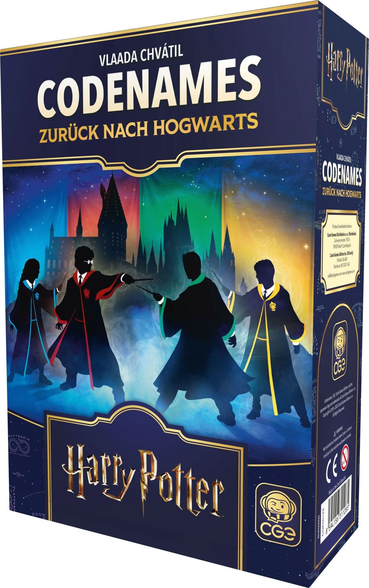 Codenames Back to Hogwarts - HeidelBÄR Games GmbH - HEIDELBÄR CZ210 Produktfoto - HeidelBÄR Games GmbH - Codenames Back to Hogwarts - Modell HEIDELBÄR CZ210