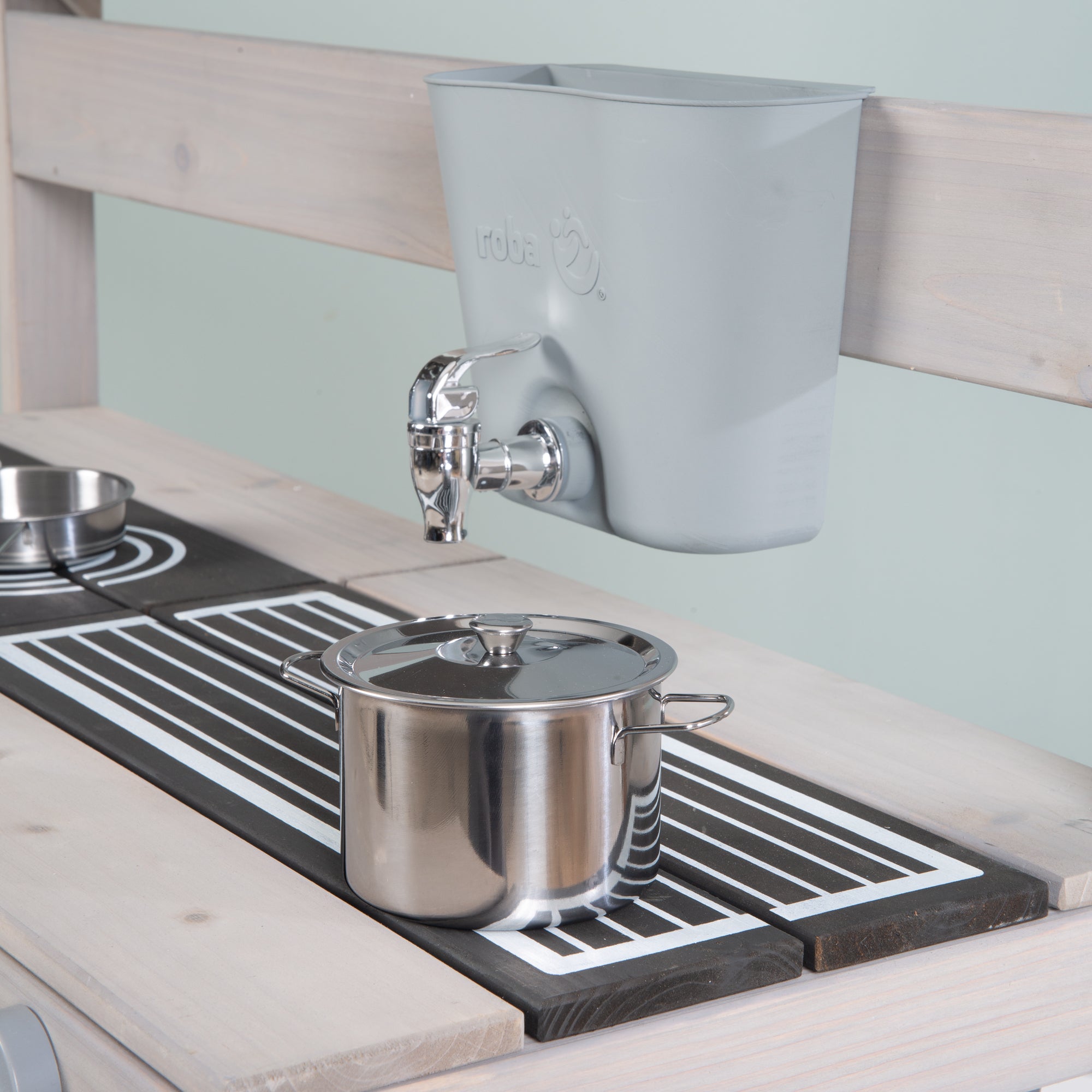 Roba 457003GAZU Outdoor Spielküche grau – Outdoor FSC - Produktbild 3