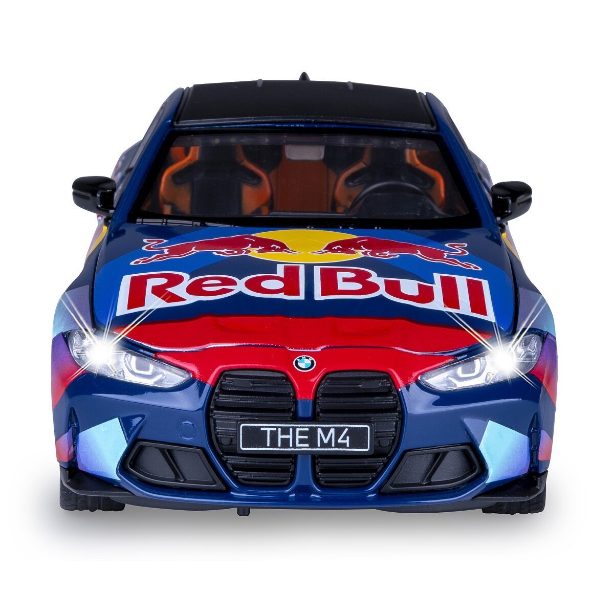 JAMARA BMW M4 Diecast 1:23 blau inkl. Knopfzellen ab 3 Jahren