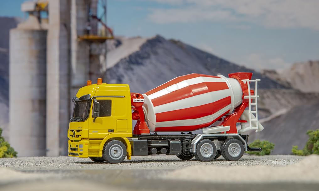 Siku Fahrmischer Mercedes-Benz mit Liebherr Aufbau 10353900004 Transport, Lastwagen, Fahrzeug, Maschine, Rad