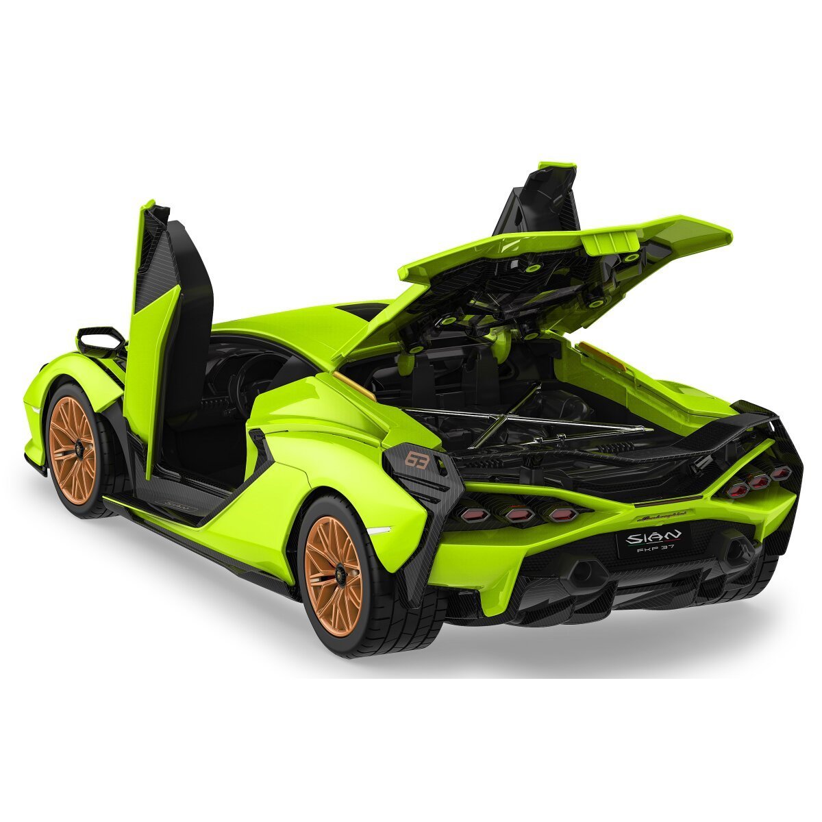 JAMARA Lamborghini Sián FKP 37 1:18 grün 2,4GHz Bausatz ab 8 Jahren