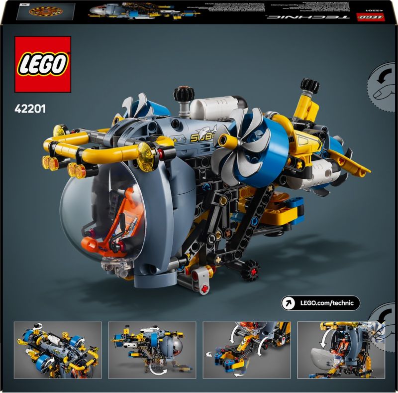LEGO® Technic™ 42201 Tiefseeforscher U-Boot